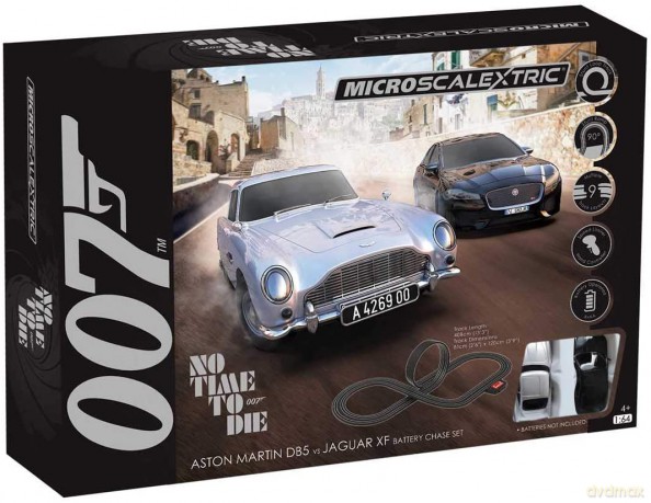 Micro Scalextric G1161 James Bond No Time To Die Zestaw wyścigowy