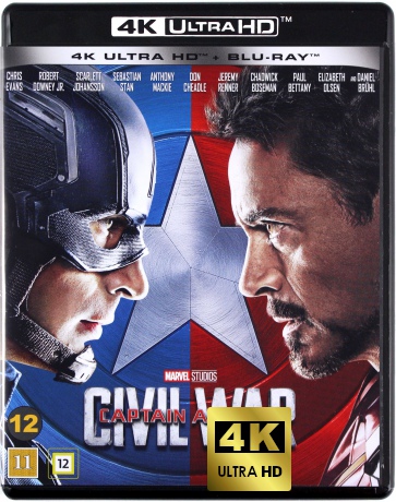 Captain America: Civil War (Kapitan Ameryka: Wojna bohaterów) [Blu-Ray 4K]+[Blu-Ray]
