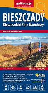 Bieszczady - Bieszczadzki PN - mapa 1:50 000