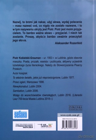 Kto jest nieszczęśliwy, kto jest niewinny. Wybór wierszy (2007-2018) - Piotr Kobielski-Grauman [KSIĄŻKA]