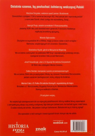 Przeżyłem wojnę... Ostatni żołnierze walczącej Polski - Piotr Korczyński [KSIĄŻKA]