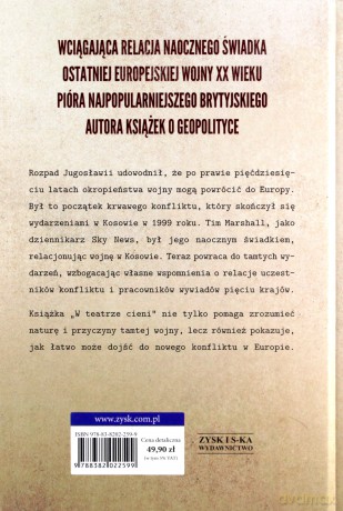 W teatrze cieni. Historia ostatniej europejskiej wojny - Tim Marshall [KSIĄŻKA]