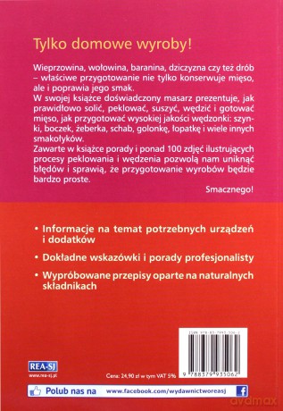 Wędzenie oraz domowy wyrób wędlin (wyd. rozszerzone) - Bernhard Gahm [KSIĄŻKA]