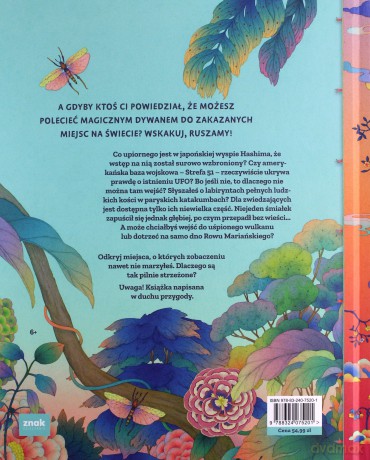 Zakazane miejsca na świecie. Podróże magicznym dywanem - Patrick Makin [KSIĄŻKA]