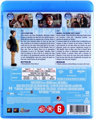Home Alone 2: Lost in New York (Kevin sam w Nowym Jorku) [Blu-Ray]