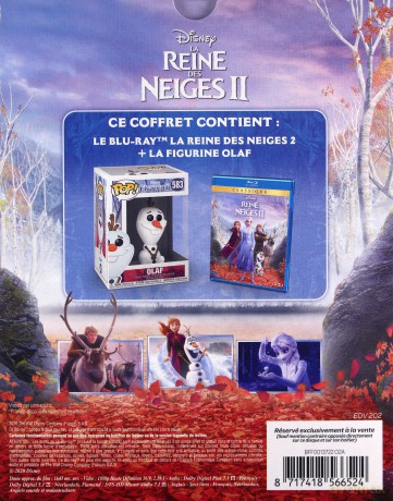 Frozen II (Kraina lodu II) (Disney) [Blu-Ray]+[FIGURKA]