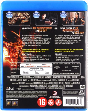 Alien: Resurrection (Obcy: Przebudzenie) [Blu-Ray]