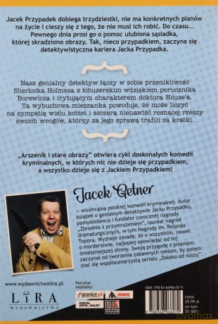 Arszenik i stare obrazy - Jacek Getner [KSIĄŻKA]