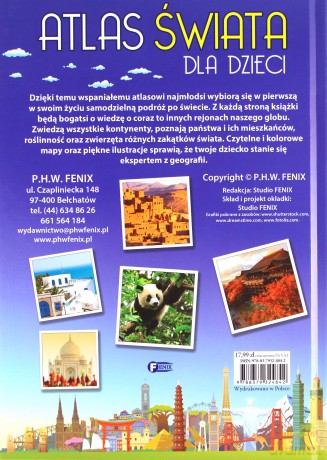 Atlas świata dla dzieci [KSIĄŻKA]
