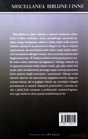 Miscellanea biblijne i inne - Tomasz Jelonek [KSIĄŻKA]