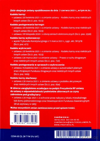 Prawo karne. Zbiór przepisów [KSIĄŻKA]