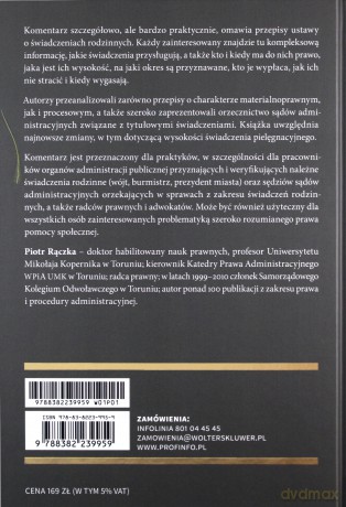 Świadczenia rodzinne. Komentarz [KSIĄŻKA]
