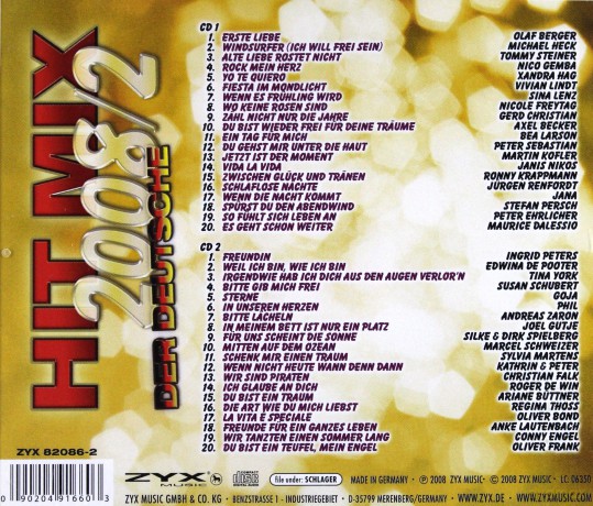 Hit Mix - Der Deutsche Vol. 2 [2CD]