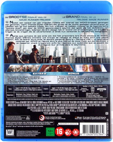Maze Runner: The Death Cure (Więzień labiryntu: Lek na śmierć) [Blu-Ray]