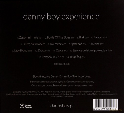 Danny Boy Experience: Danny Boy Experience (digipack) [CD]