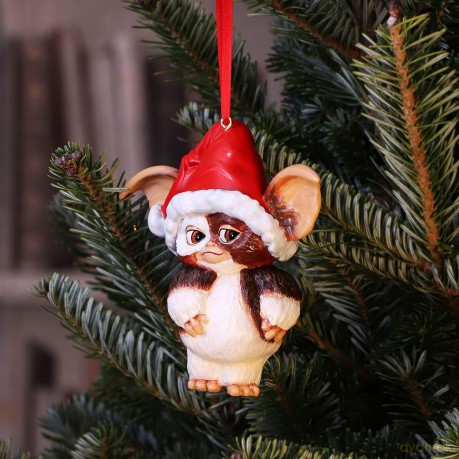Gremlins Gizmo Santa Hat Hanging Ornament 10.5 cm