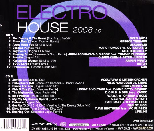 Electro House Vol. 2 [2CD]