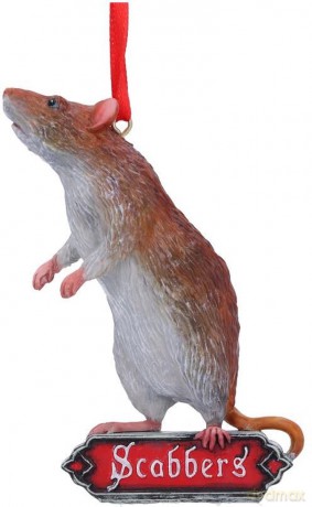 Harry Potter - Scabbers dekoracja zawieszka 9 cm