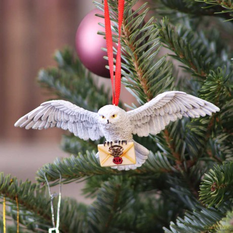 Harry Potter Hedwig Hanging dekoracja 13 cm bombka