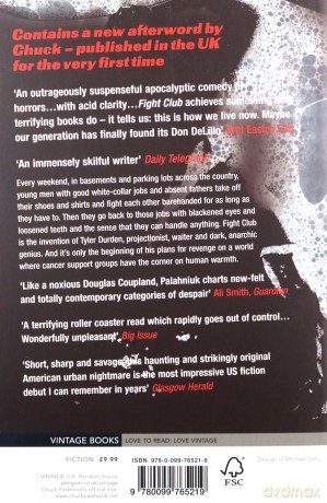 Fight Club - Chuck Palahniuk [KSIAŻKA]