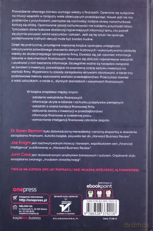 Inteligencja finansowa. - Karen Berman, Joe Knight [KSIAŻKA]