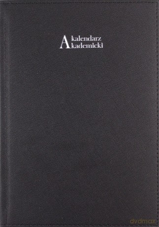 Kalendarz akademicki 2021/2022 A5T Cross z gumką czarny [KALENDARZ]