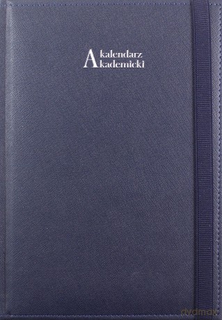 Kalendarz akademicki 2021/2022 A5T Cross z gumką granat [KALENDARZ]