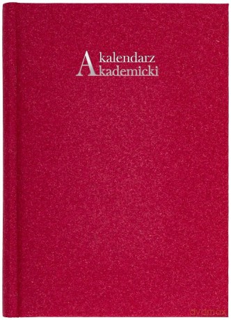 Kalendarz akademicki 2021/2022 A5T Natura bordo [KALENDARZ]