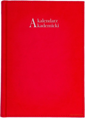 Kalendarz akademicki 2021/22 A5T Vivella czerwony [KALENDARZ]