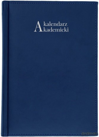 Kalendarz akademicki 2021/22 A5T Vivella granat [KALENDARZ]