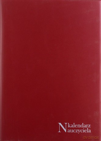 Kalendarz naucz 2021/22 A5T PCV bordo [KALENDARZ]