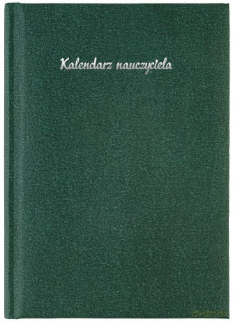 Kalendarz nauczyciela 2021/2022 A5T Beton zielony [KALENDARZ]