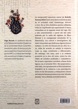 Poética de la violencia Textos dramáticos de Rodolfo Santana de los 60 y 70 - Olga Buczek [KSIAŻKA]