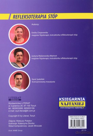 Refleksoterapia stóp - Emilia Chojnowska, Justyna Malanowska-Mamrot [KSIAŻKA]