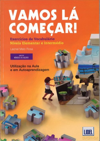 Vamos la comecar exercicios de vocabulario niveis A1/A2/B1 - Leonel Melo Rosa [KSIAŻKA]