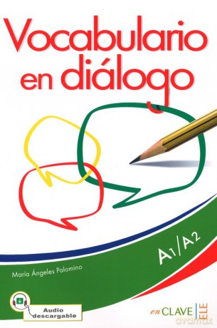 Vocabulario en dialogo książka +CD A1-A2 - María de los Angeles Palomino [KSIAŻKA]