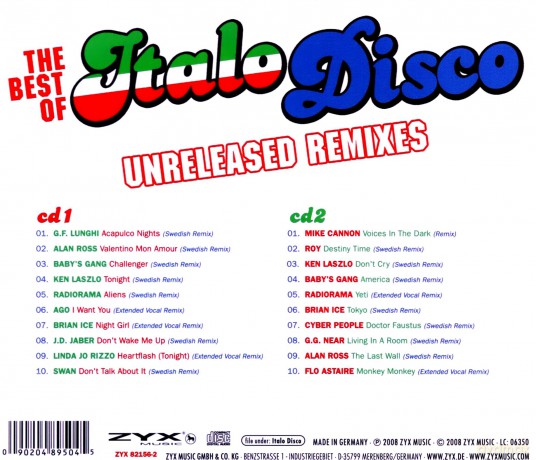 Best Of Italo Disco - Unreleas [2CD]