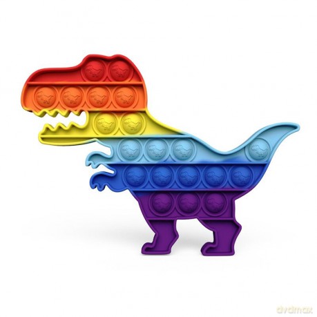 Antystresowa Sensoryczna Push Pop It Dinozaur