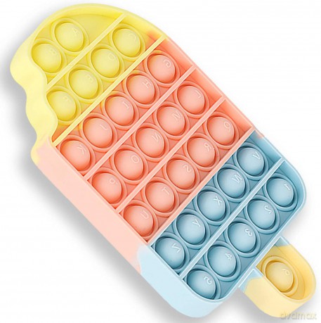 Antystresowa Sensoryczna Push Pop It Lód świecąca w ciemności