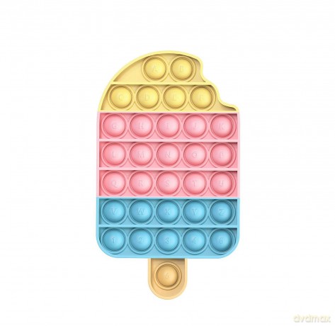 Antystresowa Sensoryczna Push Pop It Lód świecąca w ciemności