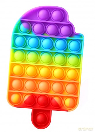 Antystresowa Sensoryczna Push Pop It Lód świecąca w ciemności