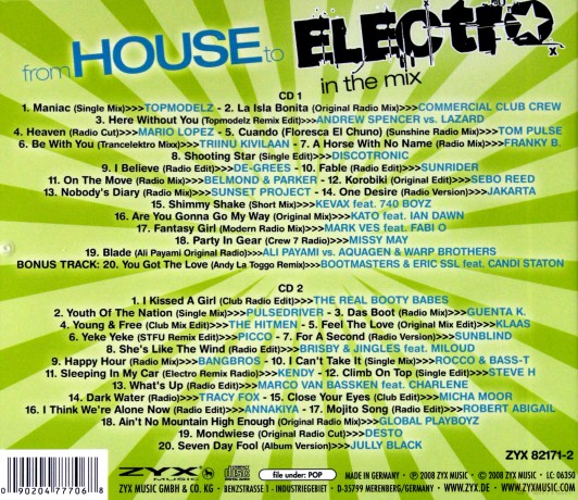 From House to Electro - In The [2CD]