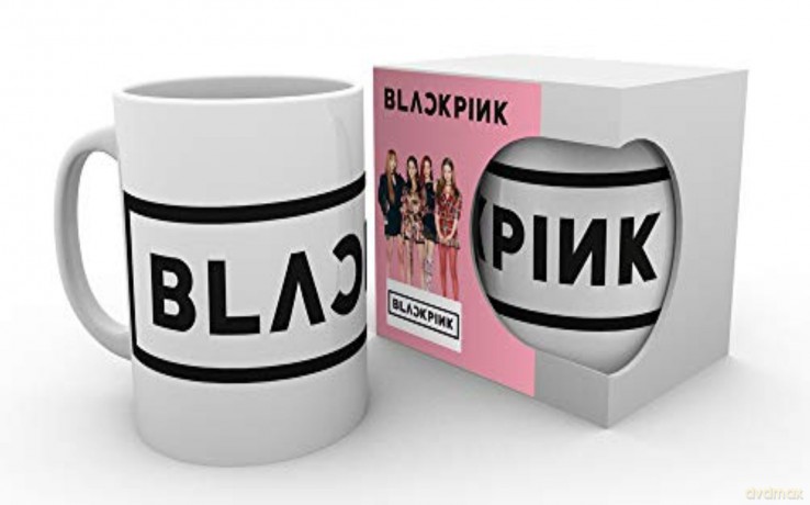 Black Pink Kubek Logo