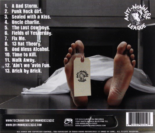 Anti-Nowhere League: The Cage [CD]