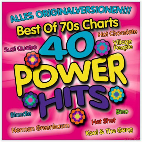 40 Power Hits: Best 70s Charts [2CD]
