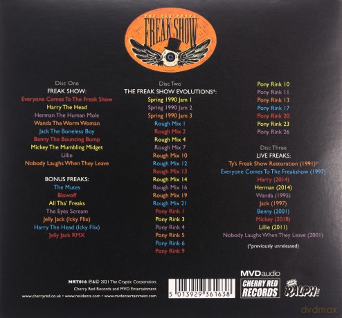 The Residents: Freak Show (Remastered) [3CD]
