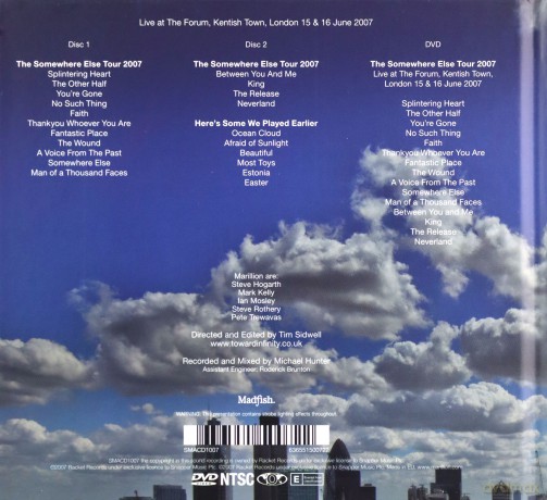 Marillion: Somewhere In London [3CD]