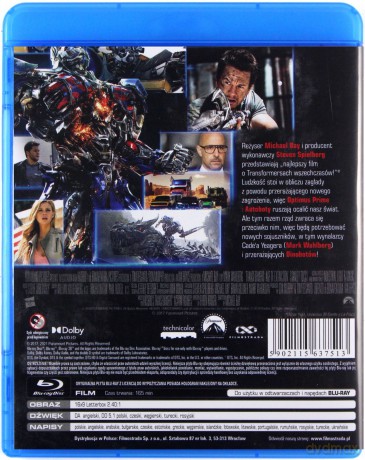 Transformers 4: Wiek zagłady [Blu-Ray]