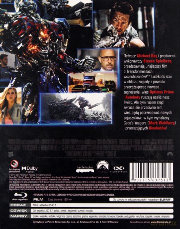 Transformers 4: Wiek zagłady [Blu-Ray]