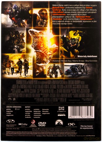 Transformers 2: Zemsta upadłych [DVD]